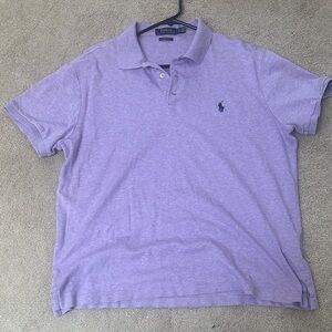 Polo by Ralph Lauren Men's Lavender Polo Shirt